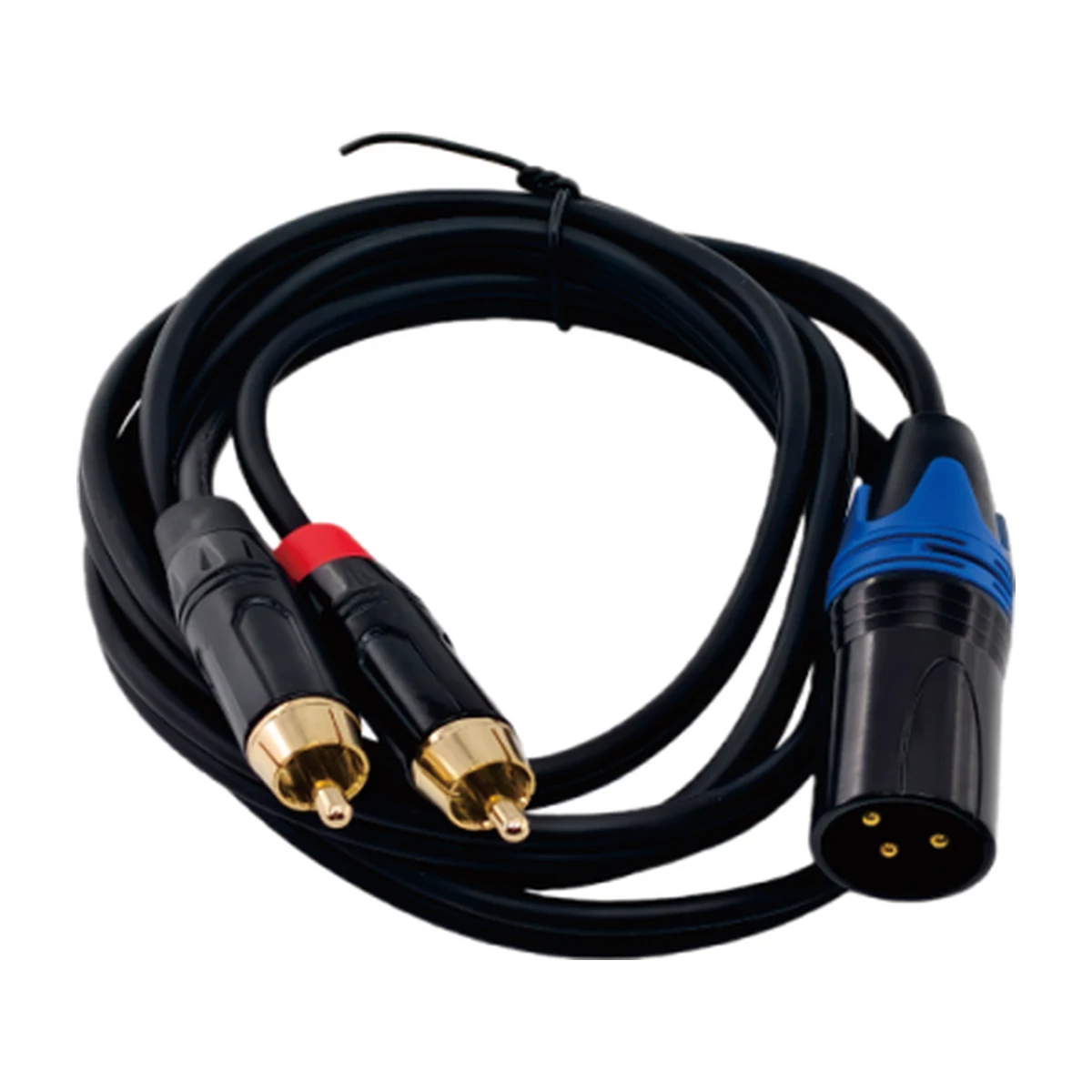 XLR to RCA Cable, 100% Copper, 1.5 m
