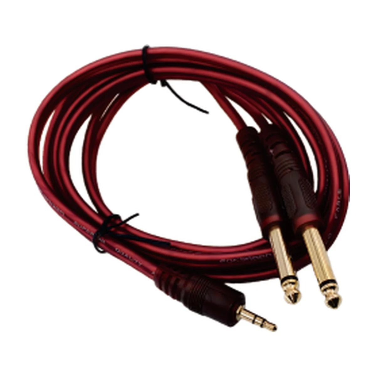 3.5 mm to 2 × 6.35 mm Cable, 1.5 m