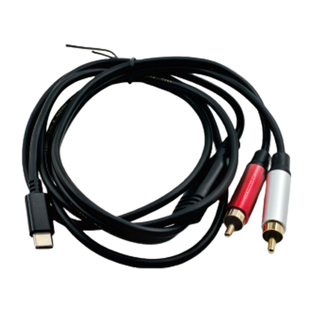 USB-C to 2 × RCA Cable, 1.5 m — view 1