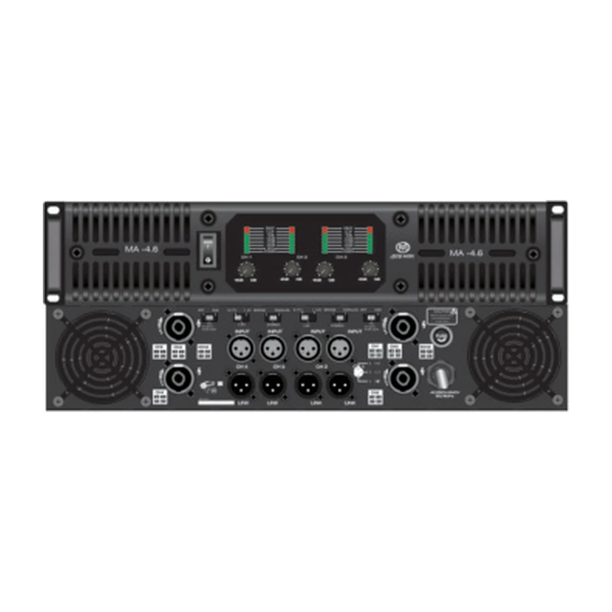 MA4.6 4-Channel Power Amplifier — 4 × 900W