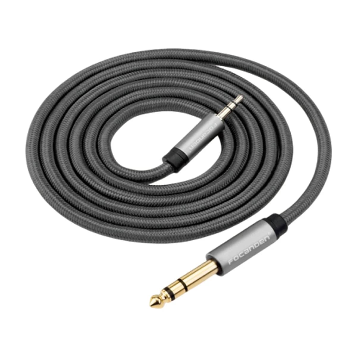 6.35 mm Stereo Jack to 3.5 mm Stereo Cable, 1 m